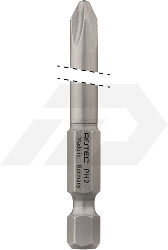 Rotec PH 1x110mm Philips Schroefbit Pro 1/4"