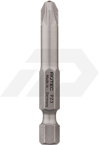 Rotec PZ 1x50mm Pozi Schroefbit Pro 1/4" (10)