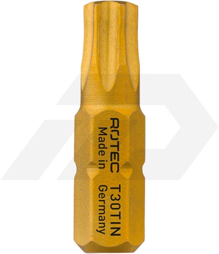 Rotec T 7x25mm Torx Schroefbit TiN Pro 1/4" (2)