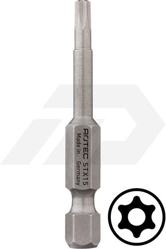 Rotec T 25 Hx50mm Security Torx Schroefbit Pro 1/4" (10)