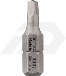 Rotec SQD 3x25mm Robertson Schroefbit Pro 1/4" (2)