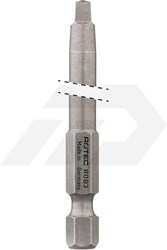 Rotec SQD 0x89mm Robertson Schroefbit Pro 1/4" (10)
