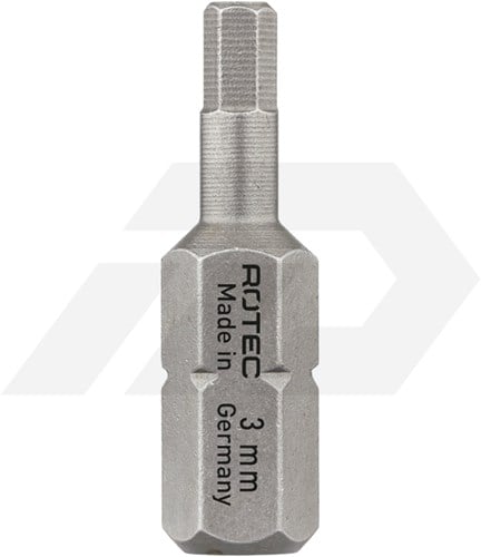 Rotec SW 7,0x25mm Inbus Schroefbit Pro 1/4" (2)