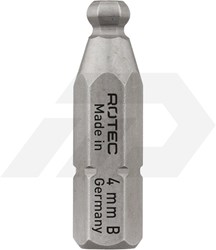 Rotec SW 6,0x25mm Kogelkop Inbus Schroefbit Pro 1/4" (10)