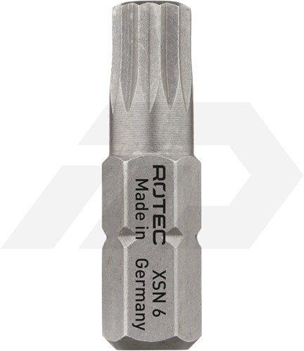 Rotec XZN M 4x25mm Veeltand Schroefbit Pro 1/4" (10)