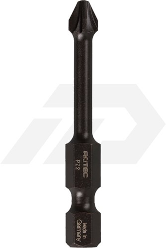 Rotec PZ 1x50mm Pozi Impactschroefbits Pro 1/4" (2)