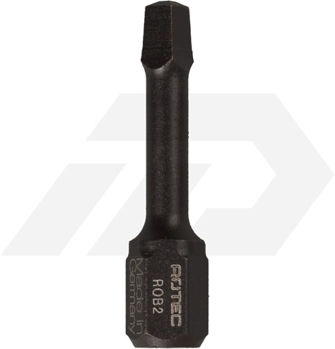 Rotec SQD 2x30mm Robertson Impactschroefbit Pro 1/4" (10)