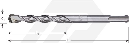 Rotec SDS-Plus Boor 14x160mm (1 Stuks)-2