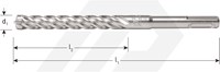Rotec SDS-Plus Boor 11x310mm Zentro (1 Stuks)-2