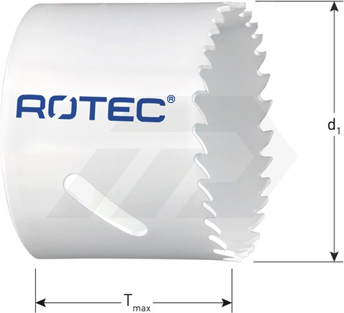 Rotec Gatzaag 17,0mm BiM-Co (1 Stuks)-2