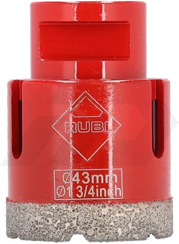 Rubi Drygres Tegelboor 43mm M14