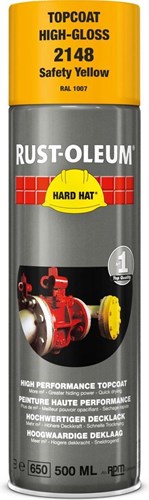 Rust-Oleum 2148 Veiligheids Geel Spuitbus 500ml (RAL 1007)