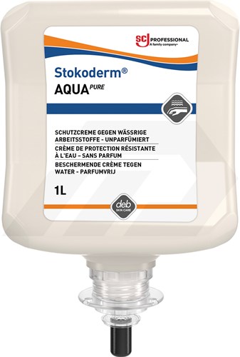SC Johnson Stokoderm Aqua Pure Huidbeschermende Creme Voor Vochte Omstandigheden (1.000ml)