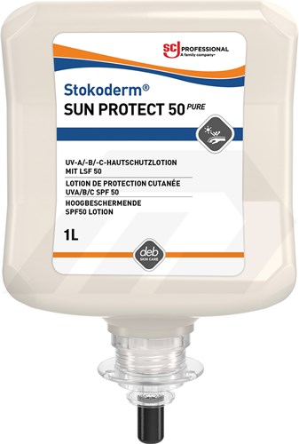 SC Johnson Stokoderm Sun Protect 50 Pure Zonnebrandcreme (1.000ml)