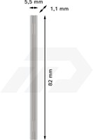 Rotec Schaafbeitel 82mm HM (2 Stuks)-2