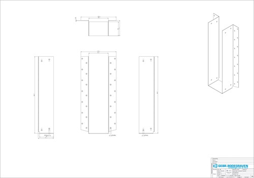 GB I-ligger 90x360x1,25mm Verzinkt-3