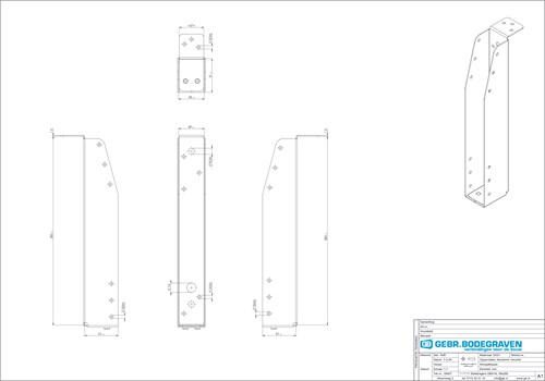 GB Balkdrager GBS Met Korte Lip  38x285mm 1,5 Verzinkt-3