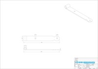 GB Heng 300x40mm Voor Pen Ø16 Verzinkt-2