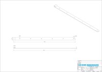 GB Heng 1000x45mm Voor Pen Ø16 Verzinkt-2