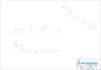 GB Bochtheng voor pen Ø16 350x40mm Verzinkt-3