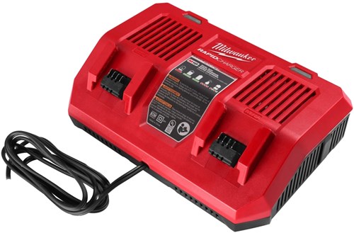 Milwaukee M18 DFC Dual Bay Snellader
