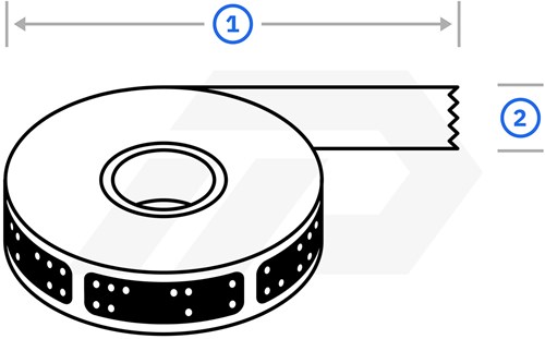 Shaper Tape Positioneringstape ( 45 Mtr.)-2