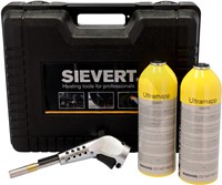 Sievert Metaljet Brander Met 2x UltraMapp Gas (Koffer)