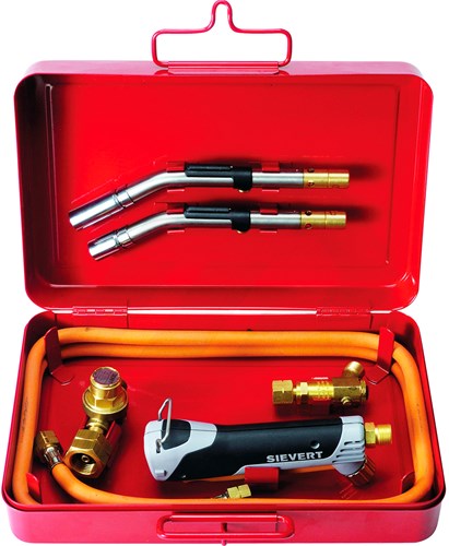 Sievert Promatic Kit 1000 Hard/Zachtsoldeerset 6-Delig (In Koffer)