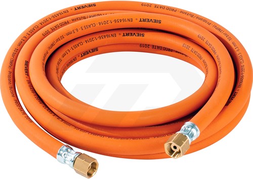 Sievert Propaanslang 4x4mm G3/8" x G3/8" (3 Mtr.)