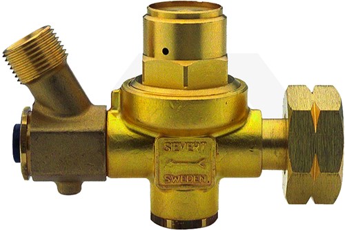 Sievert Propaandrukregelaar Zonder Manometer 2 bar G 3/8" - DIN
