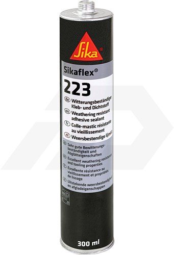 Sikaflex 223 Lijmkit Weersbestendig Zwart (300ml)