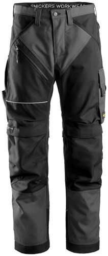 Snickers 6303 RuffWork Werkbroek Grijs-Zwart 104