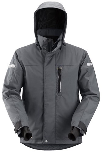 Snickers 1102 Allroundwork Waterproof Isolerend Jack Grijs XXL
