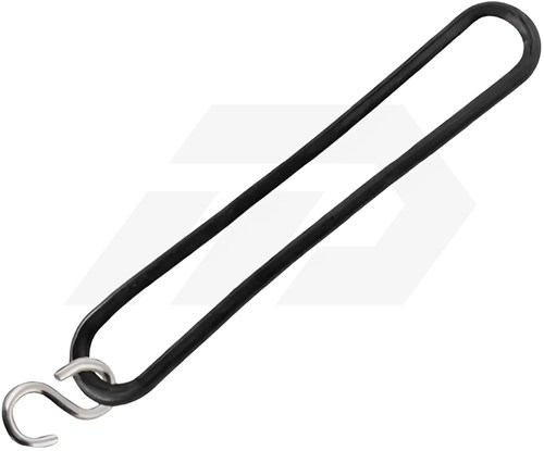 Konvox Dekkleedrubbers 230x8mm Met S-Haak (5 Stuks)