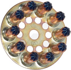 Spit Patronen Blauw 6,3/16 (100 stuks)