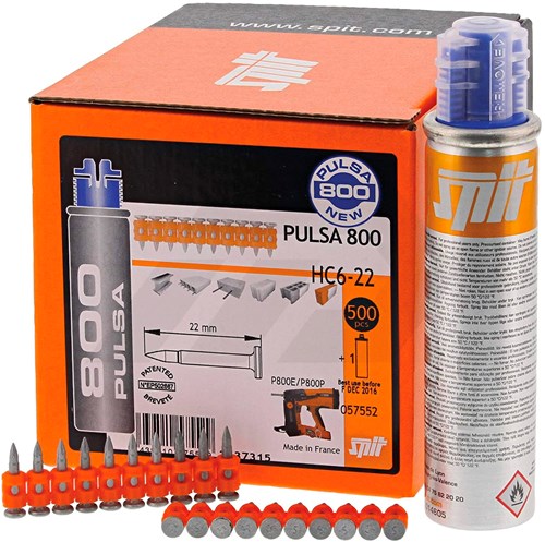 Spit Pulsa Nagel HC 6/27mm Met Gas (500)