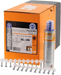 Spit Pulsa Nagel HCG 6/22mm Met Gas (500)