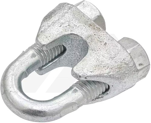 Staaldraadklem 11mm Verzinkt DIN 741