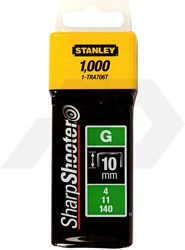 Stanley G 14mm Nieten Verzinkt (1000 Stuks)