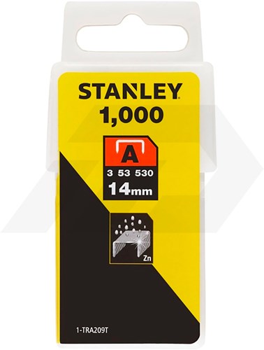 Stanley A 12mm Nieten Verzinkt (1000 Stuks)