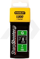 Stanley G 8mm Nieten Verzinkt (1000 Stuks)
