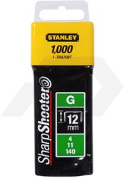 Stanley G 12mm Nieten Verzinkt (1000 Stuks)