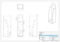 GB Balkdrager 50x200mm Zonder Lip Verzinkt-3