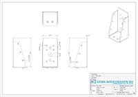 GB Balkdrager 63x125mm Zonder Lip Verzinkt-3