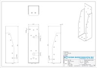 GB Balkdrager 63x225mm Zonder Lip Verzinkt-3