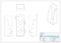 GB Balkdrager 71x196mm Zonder Lip Verzinkt-3