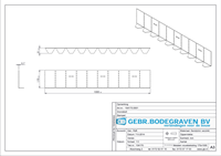 GB Metalen Vouwbekisting 170x1000mm Verzinkt-3