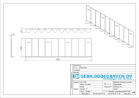 GB Metalen Vouwbekisting 280x1000mm Verzinkt-3