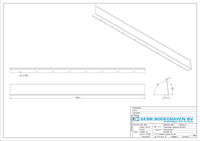 GB Metalen Randkist 84¡ 160x2000mm Verzinkt-2