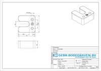 GB Drukplaat 30x70x70mm Zwart Met Sleuf Kunststof-3
